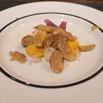 レンゲ - カリフラワー　白トリュフかけ