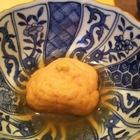新富 なぐも - （2016/1  訪問）だし茶漬け定食。松葉蟹の飛竜頭。