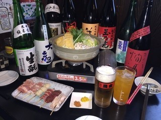 Torikichi - 御宴会、つくね鍋