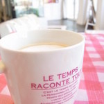 パティスリー アンシャンテ - ホットカフェラテ￥３８０