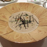 モナリザ - ２０１６年１月　トリュフ風味のフランと菊芋とごぼうのポタージュ