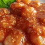 金龍 - エビのチリソース￥600※自信のエビチリをお安く。