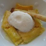 ラ・フェット ひらまつ - アニョロッティのアップ(2015.10)