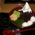 茶房いせはん - 特製あんみつ