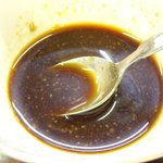 この山葵醤油をかけて頂くんです!!　美味。