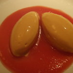 コート ドール - 赤ピーマンのムース