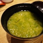 寿司 高瀬 - のり汁