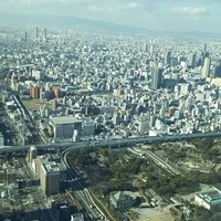 ZK - 展望台よりゆっくり眺めれる通天閣ちっちゃい❗