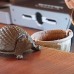 喫茶 ノラネコ - ハリネズミの道具がまた可愛らしい（＾＾