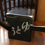 浜町藪そば - 「ゆとう」にも風格が感じられる