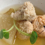 まずい魚 青柳 - タラコ大根