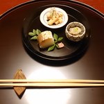 虎屋 壺中庵 - 柿なます カマス寿司 なまこ
