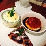 新宿三丁目 ビストロ向日葵 - デザートプレート