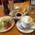 コメダ珈琲店 - 料理写真:ウィンナコーヒーとモーニングCとミニサラダ
