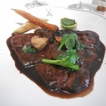 レストラン コバヤシ - フランス産コルヴェールのロースト　ソースサルミ