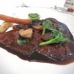 レストラン コバヤシ - フランス産コルヴェールのロースト　ソースサルミ