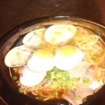 Ramenandodomburinoumaimiseshanhai - 【期間限定】鴨×はまぐり醤油ラーメン