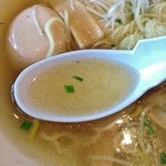 らーめん 稲荷屋 - あっさり塩スープ