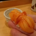 鮨 いとう - 赤貝。リフト(^-^)/