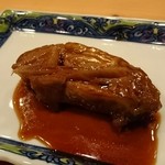 鮨 いとう - 鮪かまTボーン甘露煮。