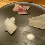 鮨 いとう - お造り。