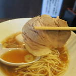 中華そば まるたけ - 味玉あっさり中華そば780円チャーシュー