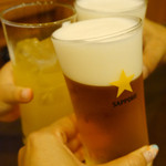 旭寿司 - 生ビール