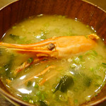旭寿司 - みそ汁