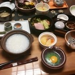 山しのぶ - 朝食にお粥選択可能