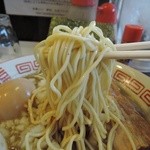 中華ソバ 伊吹 - ストレート麺