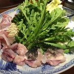 和庵 - 2016年1月新鮮お野菜とふぐ