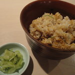 薮原十区 - 雲丹の混ぜご飯