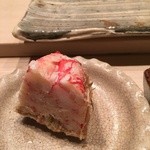 銀座 鮨 かねさか - 毛蟹のミルフィーユ