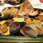 旅亭半水廬 - 八寸　山の幸　海の幸