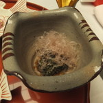 旅亭半水廬 - 箸休　とんぶり　帆立貝　あわび茸　