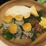 旅亭半水廬 - 特別料理　鯛塩釜焼