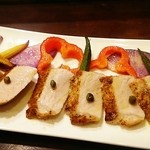 ラ フェーデ - 国産厚切り豚肩ロースのローストレモンケッパーソース