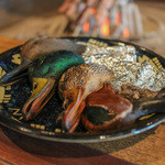 柳家 - 2016年1月再訪：左から尾長鴨雄 真鴨雄雌 小鴨雄雌☆