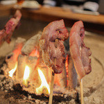 柳家 - 2016年1月再訪：仔猪ロース焼物☆