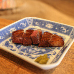 柳家 - 2016年1月再訪：仔鹿ロース焼物 柚子胡椒☆