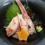 かにのお刺身