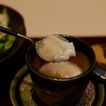 西麻布けんしろう - 2016年1月訪問　とろろあんかけ　優しいお出汁