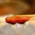 西麻布けんしろう - 2016年1月訪問　片面しっかり片面赤くフレッシュ