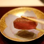 西麻布けんしろう - 2016年1月訪問　けんしろう焼き　シャトーブリアンは例えるなら「絹」