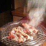 炭火焼 ホルモン ぱらん - 平日限定の鶏のトク盛り（1,250円）