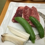 Ibusukifenikkusuhoteru - ステーキや野菜は添えられたバターを使ってバター焼きに。
                        