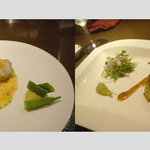 レストラン ナガタケ - 魚料理（+フォアグラ）、肉料理