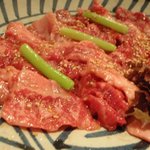 焼肉の家マルコポーロ - カルビ大皿