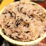 Ootoya - ぴじきご飯も五穀米