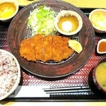 Ootoya - 四元豚のロースかつ定食￥895